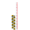 ASTIDR-90 Asta idrometrica verticale /Vertical hydrometric rod . ASTIDR-30 Asta idrometrica inclinata /Inclinated hydrometric rod 